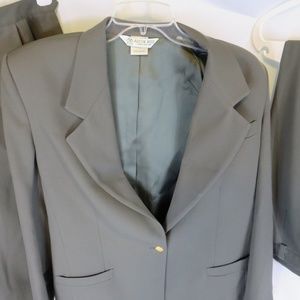 Austin Reed Jackets Coats Austin Reed Dark Olive Gren Women Skirt Suit Poshmark